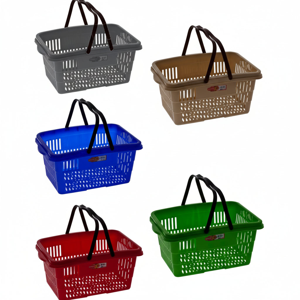 Einkaufskörbe in Verschiedenen Farben