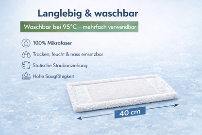 Wischmopp Mikrofaser 40 cm