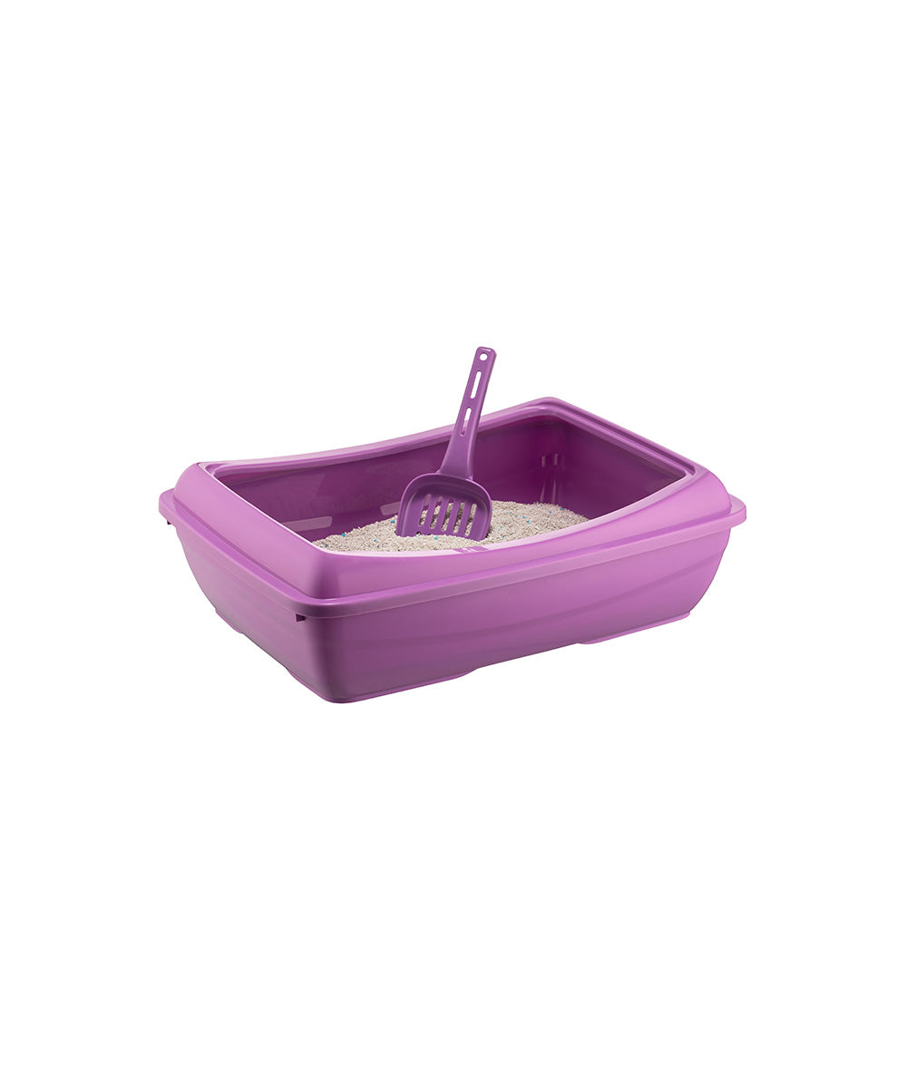 Katzentoilette mit Schaufel