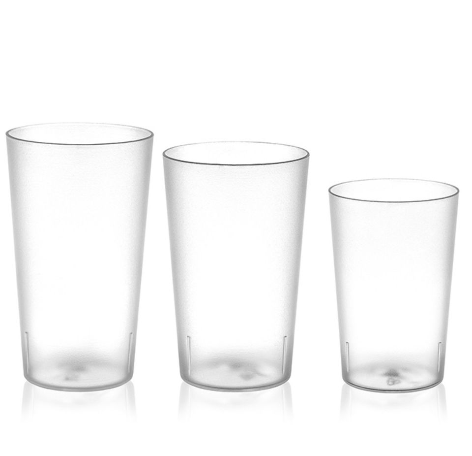 50 Stück Trinkbecher aus Kunststoff trink